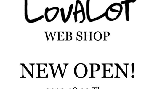 WEB SHOP NEW OPEN!  2020/08/19
